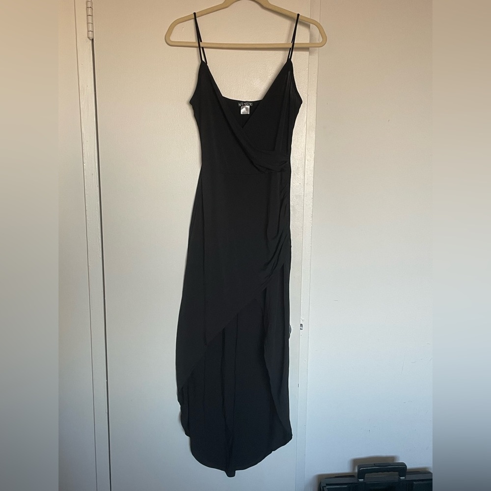 Gorgeous Venus Wrap High-Low Dress, Size Small
